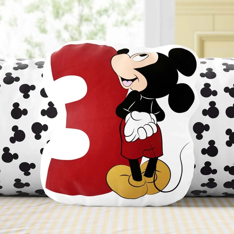 Almofada Mesversário 03 meses Mickey