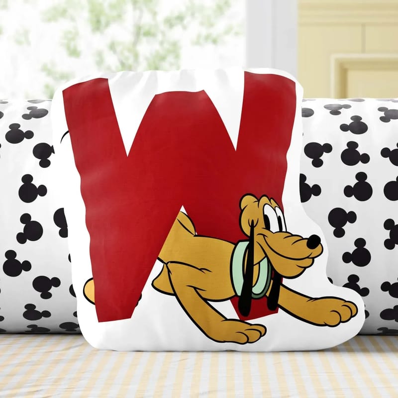 Almofadas Mickey Alfabeto W