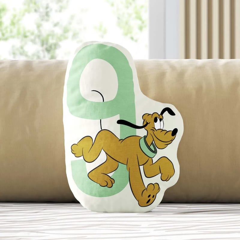 Almofada Mesversário Pluto Safári 9 Meses 20cm