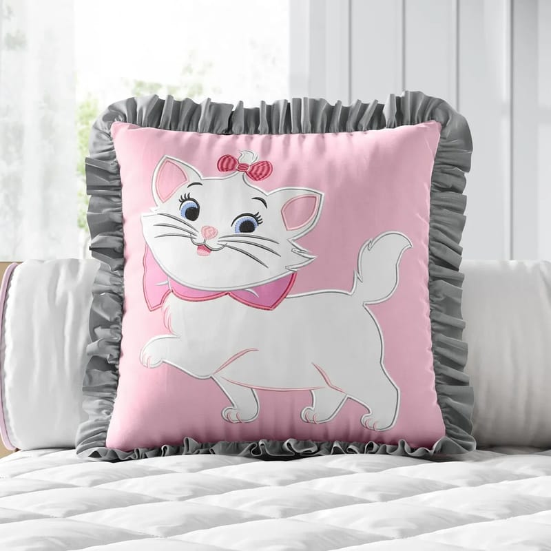 Almofada Quadrada com Babados Marie