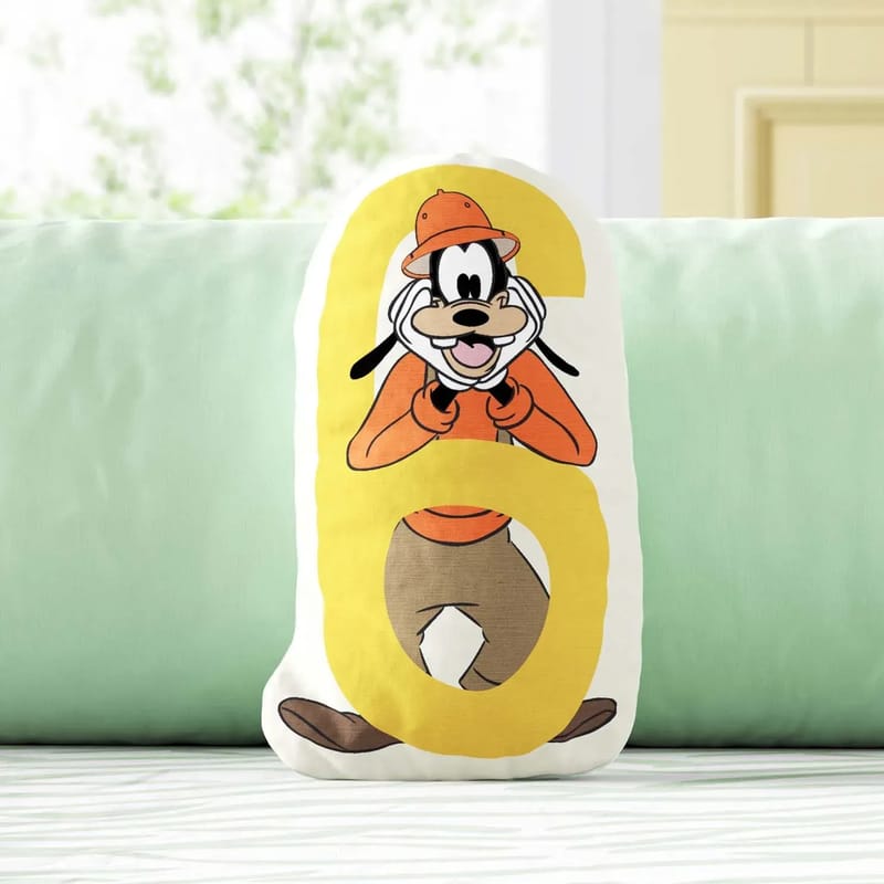 Almofada Mesversário Pateta Safári 6 Meses 20cm