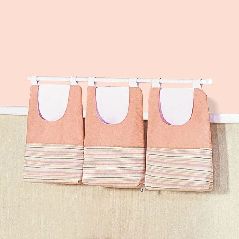 Porta Fraldas Varão Ursinha Rosê