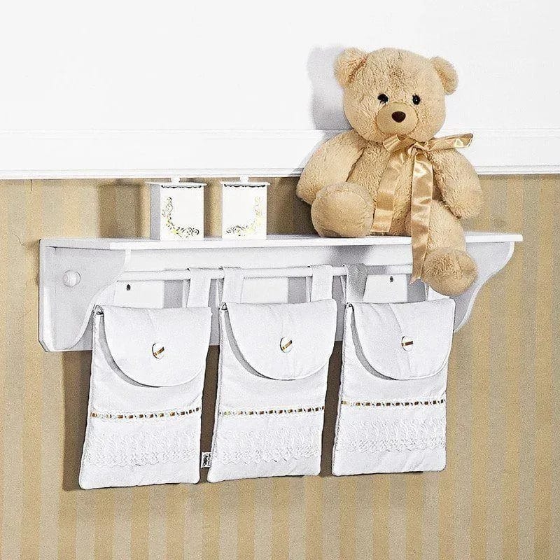 Porta Fraldas Varão Baby Gold