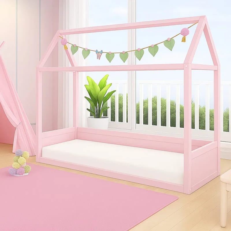 Lençol de baixo c/ elástico Mini Cama Lhamas