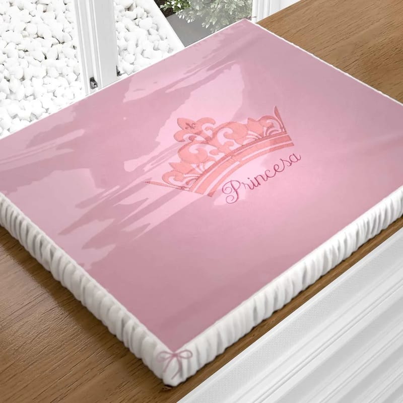 Trocador de Fraldas Princesa Rosa Premium