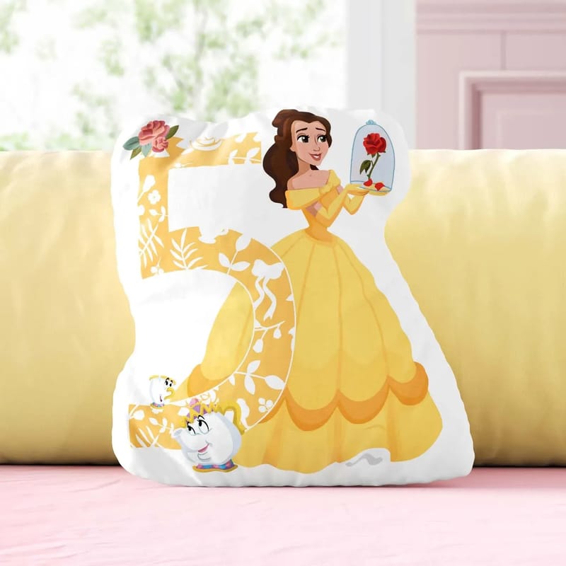 Almofada Mesversário 05 meses Princesas Disney