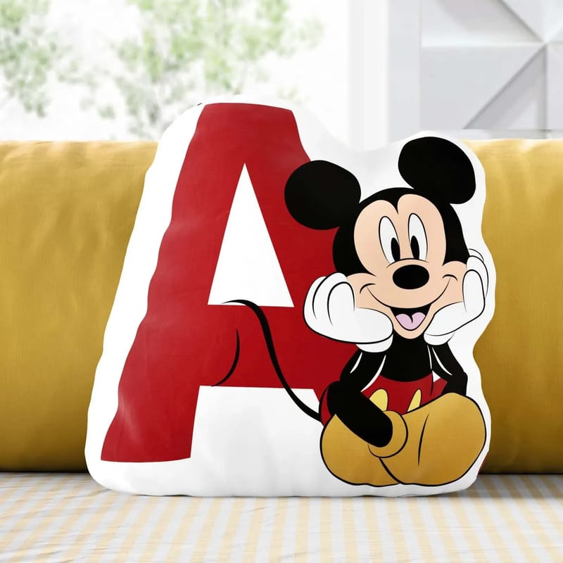 Almofadas Mickey Alfabeto A
