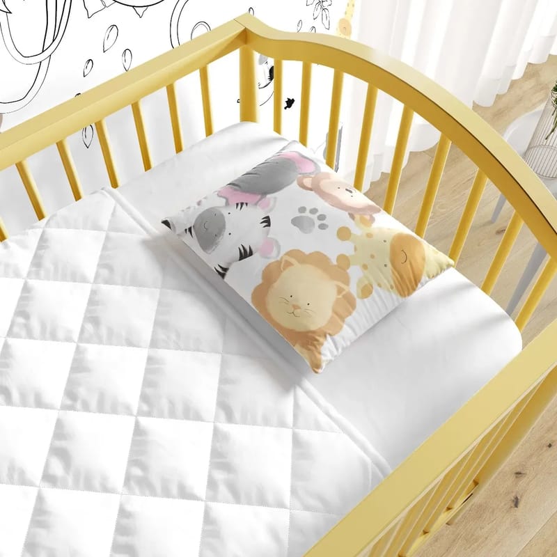 Fronha Berço Safari Aquarela Baby