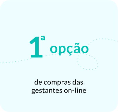 Primeira opção de compras das gestantes onlines